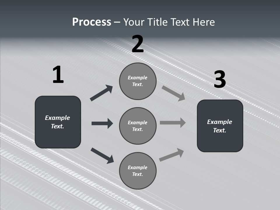 White Abstract Shadow PowerPoint Template