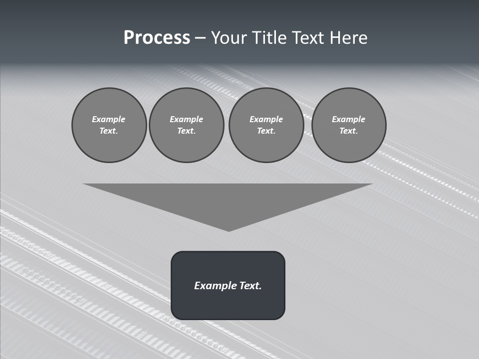 White Abstract Shadow PowerPoint Template