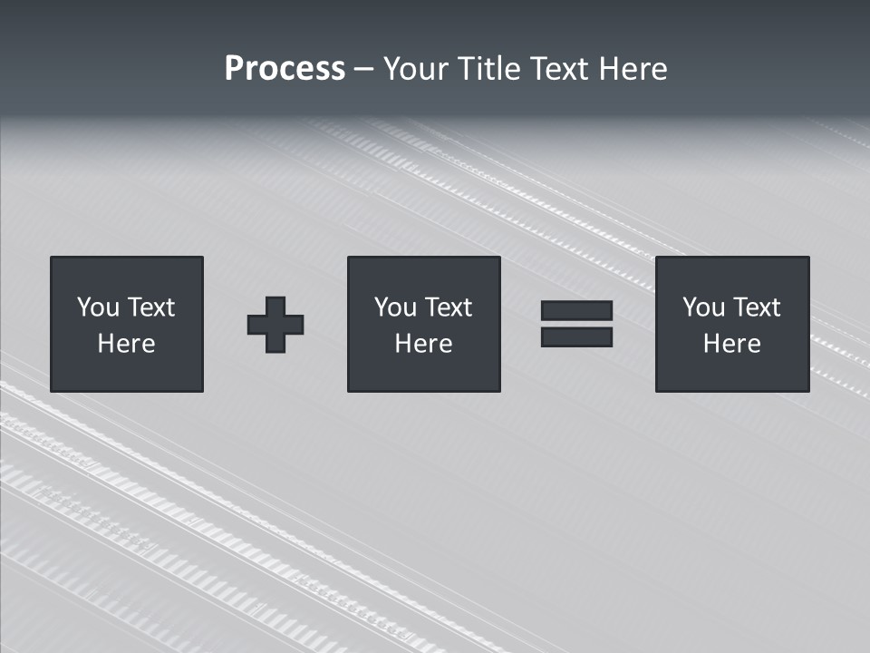 White Abstract Shadow PowerPoint Template