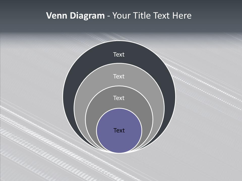 White Abstract Shadow PowerPoint Template