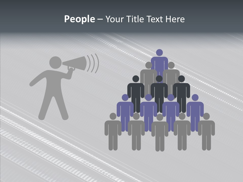 White Abstract Shadow PowerPoint Template