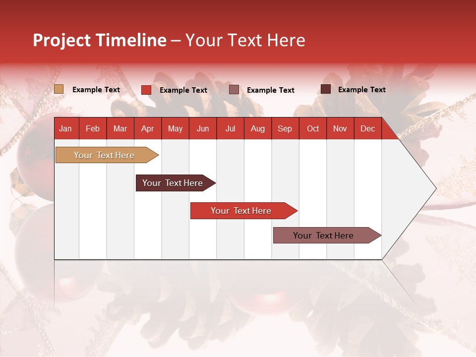 Ornament Adornment Pinecone PowerPoint Template