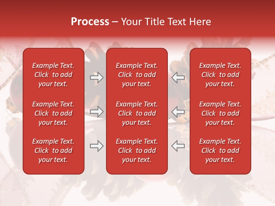 Ornament Adornment Pinecone PowerPoint Template