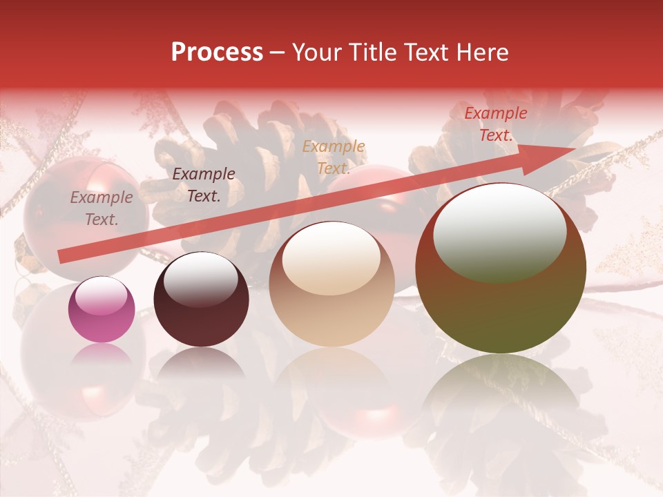 Ornament Adornment Pinecone PowerPoint Template