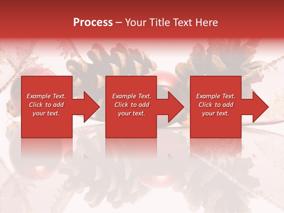 Ornament Adornment Pinecone PowerPoint Template