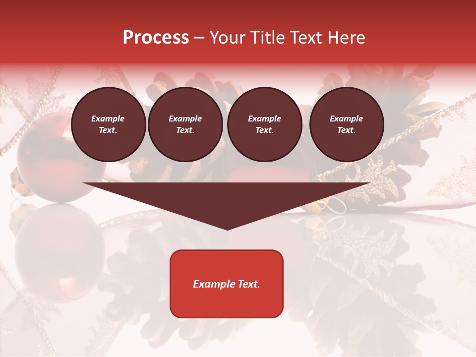 Ornament Adornment Pinecone PowerPoint Template