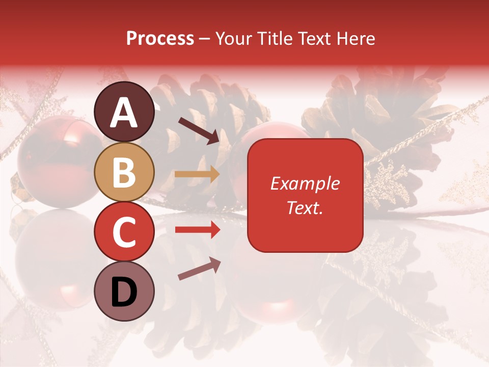 Ornament Adornment Pinecone PowerPoint Template