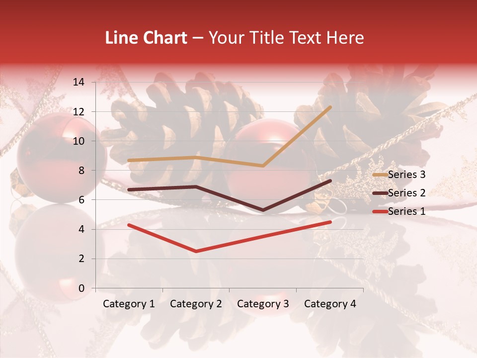 Ornament Adornment Pinecone PowerPoint Template
