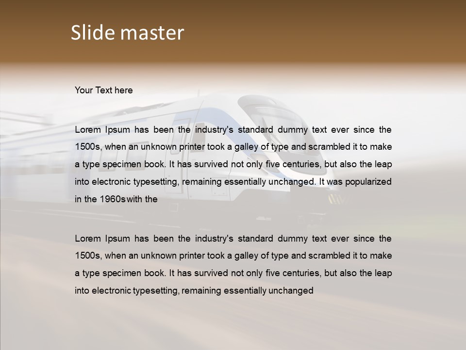 Sweden Perspective Journey PowerPoint Template