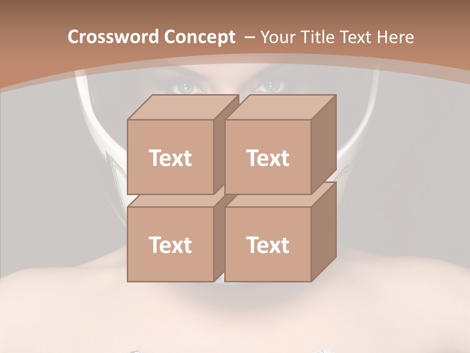 Female Sensual Beautiful PowerPoint Template