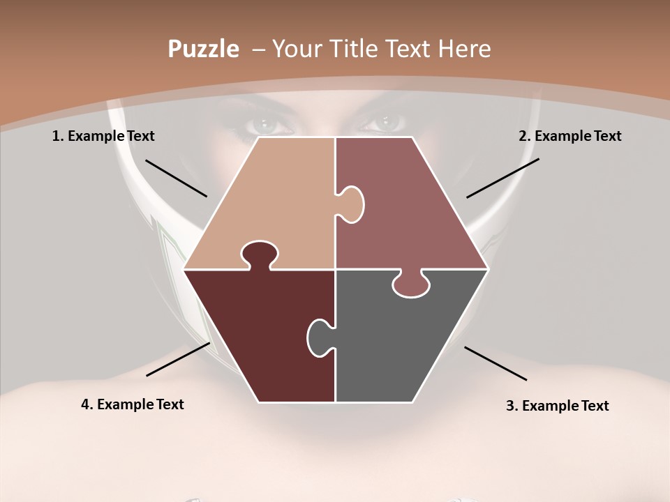 Female Sensual Beautiful PowerPoint Template