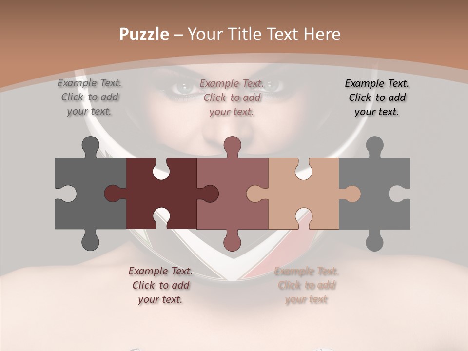 Female Sensual Beautiful PowerPoint Template