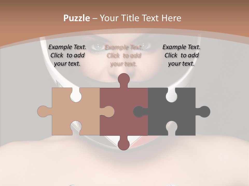 Female Sensual Beautiful PowerPoint Template