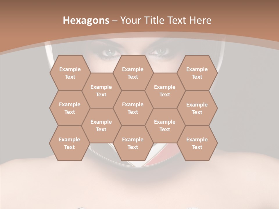 Female Sensual Beautiful PowerPoint Template