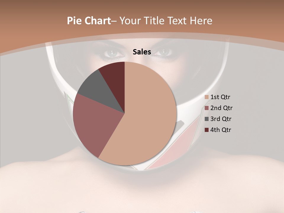 Female Sensual Beautiful PowerPoint Template