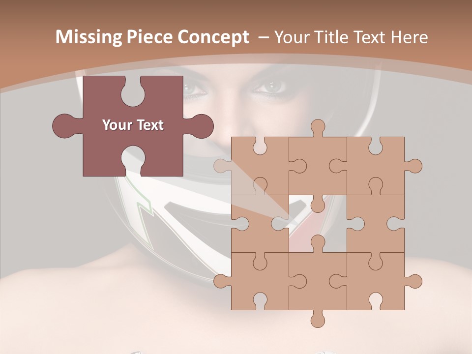 Female Sensual Beautiful PowerPoint Template