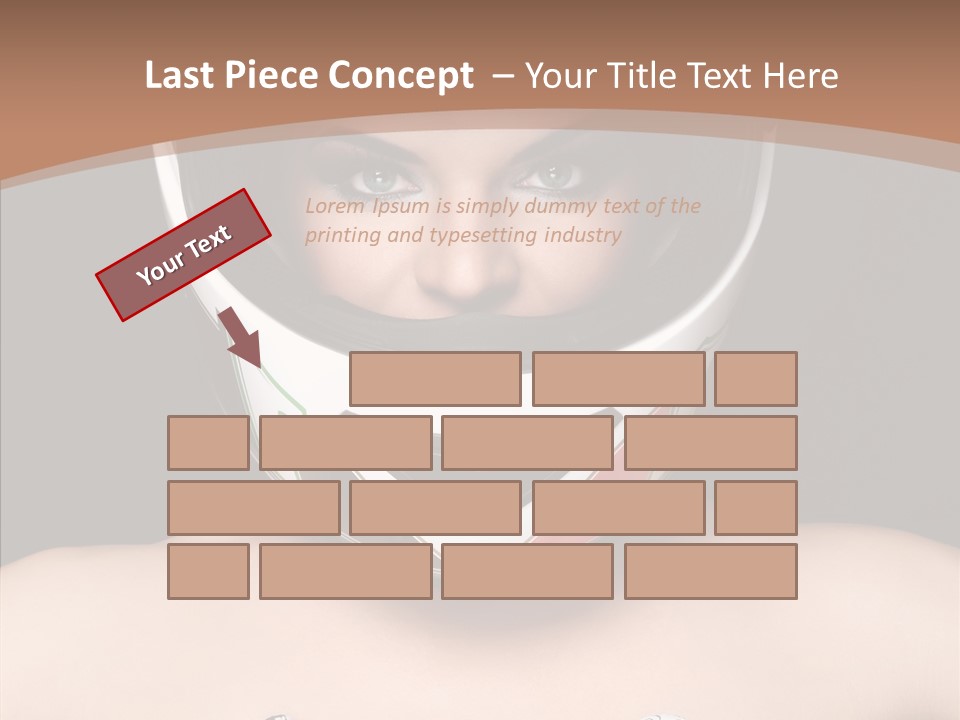 Female Sensual Beautiful PowerPoint Template