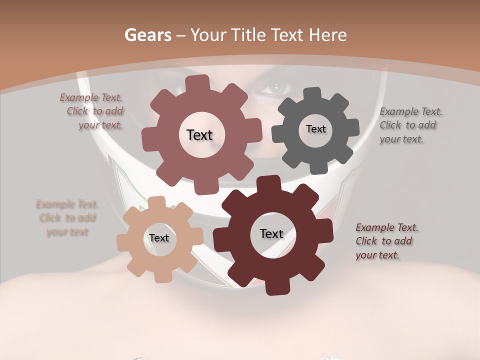 Female Sensual Beautiful PowerPoint Template