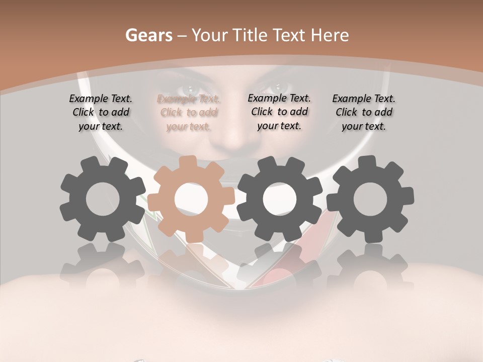 Female Sensual Beautiful PowerPoint Template