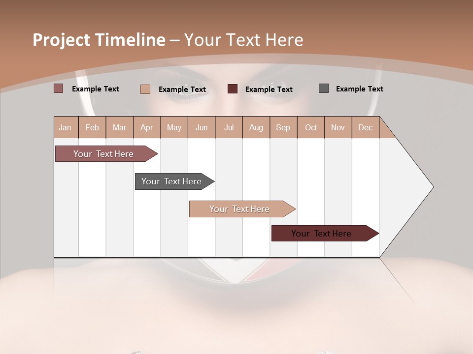 Female Sensual Beautiful PowerPoint Template