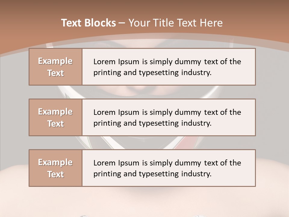 Female Sensual Beautiful PowerPoint Template