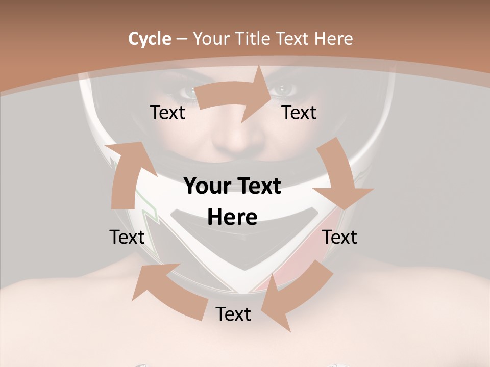 Female Sensual Beautiful PowerPoint Template