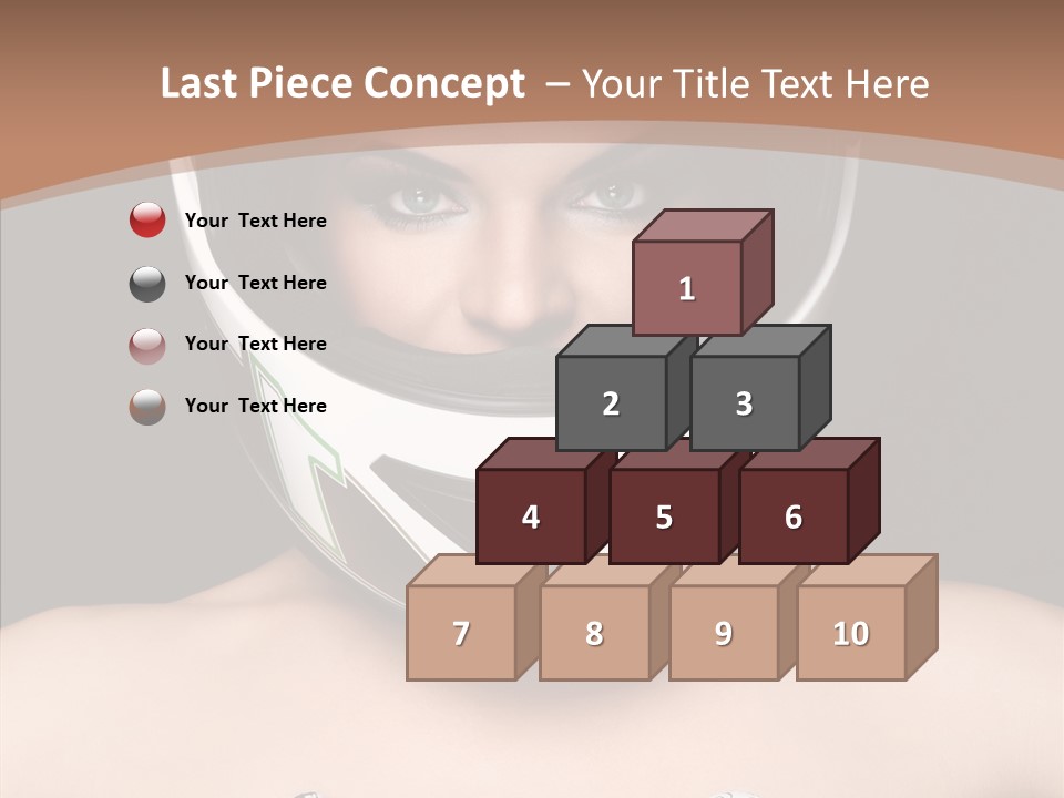 Female Sensual Beautiful PowerPoint Template