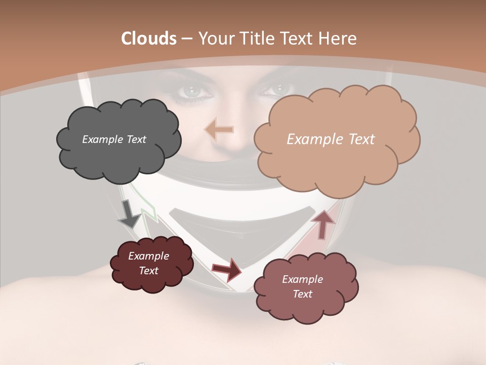 Female Sensual Beautiful PowerPoint Template