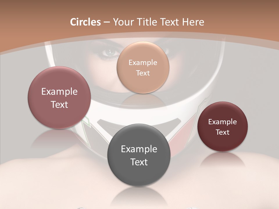 Female Sensual Beautiful PowerPoint Template