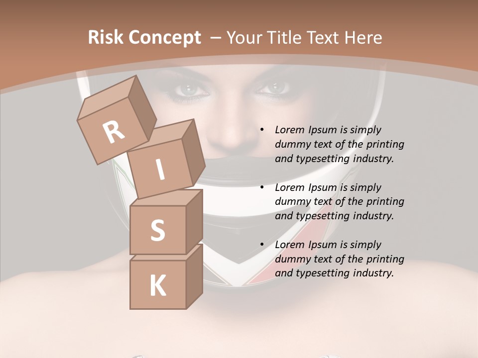 Female Sensual Beautiful PowerPoint Template