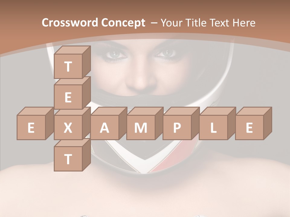 Female Sensual Beautiful PowerPoint Template