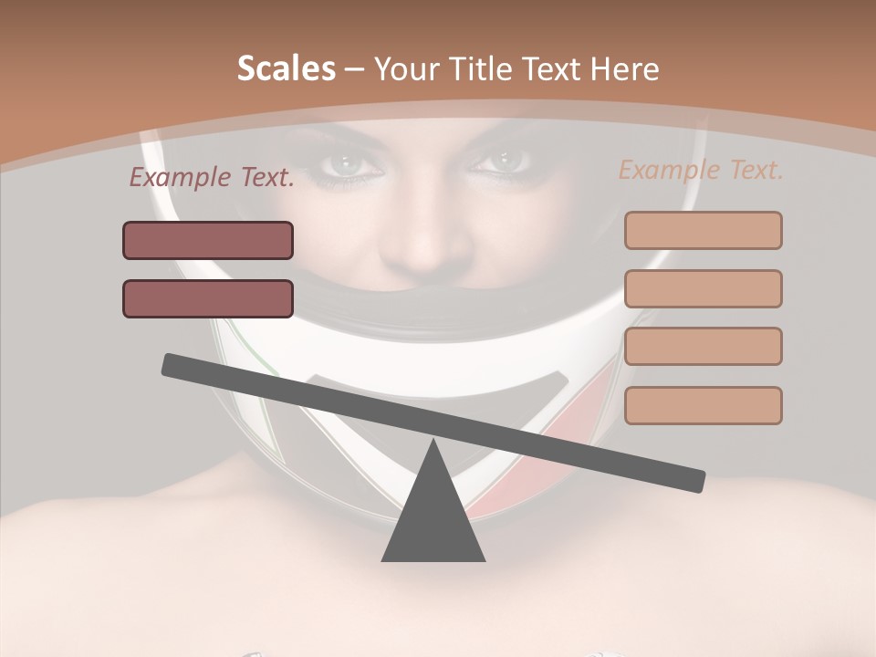 Female Sensual Beautiful PowerPoint Template
