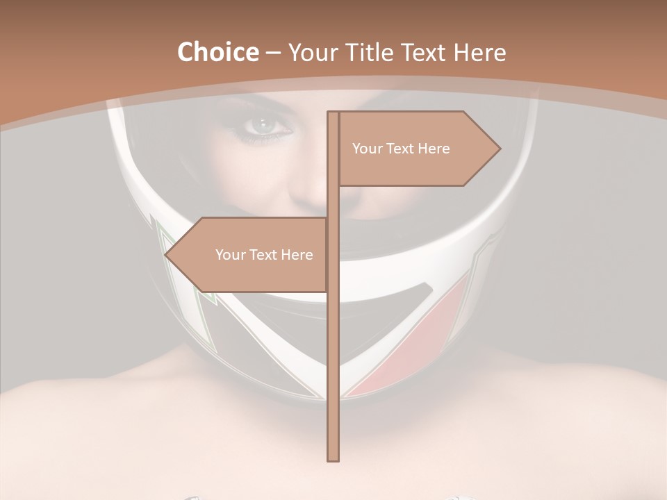 Female Sensual Beautiful PowerPoint Template