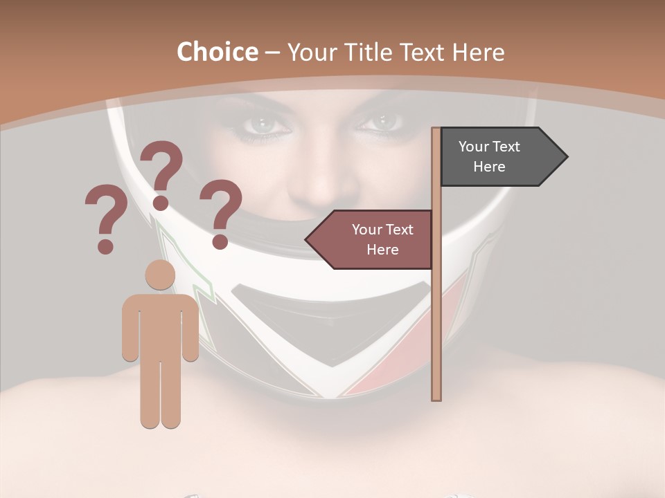 Female Sensual Beautiful PowerPoint Template