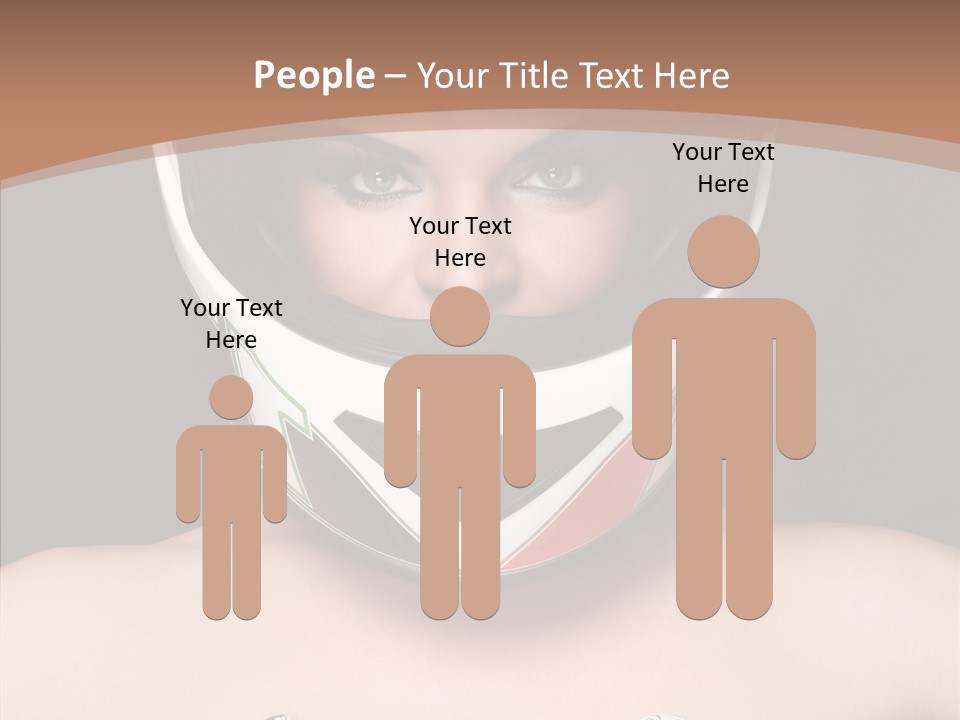 Female Sensual Beautiful PowerPoint Template