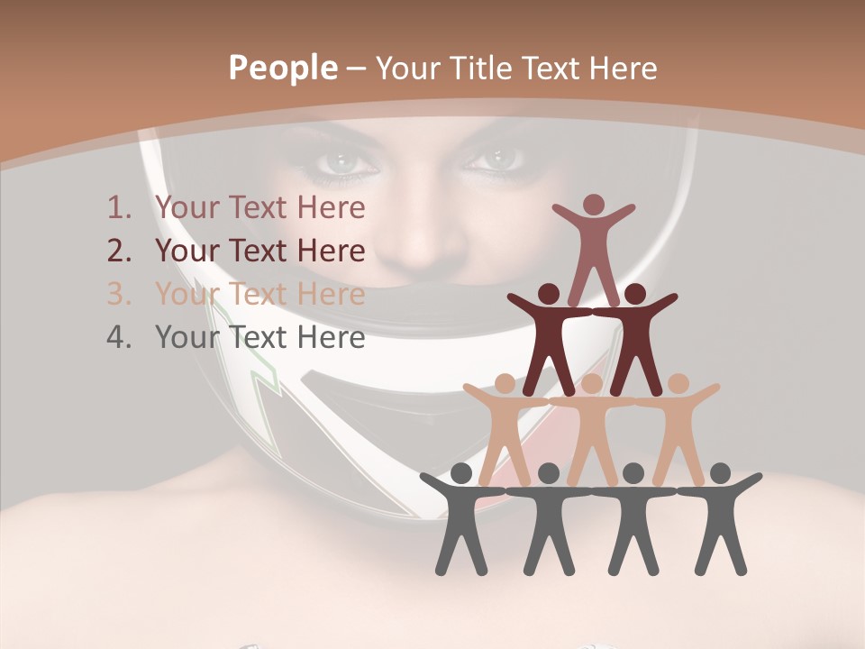 Female Sensual Beautiful PowerPoint Template