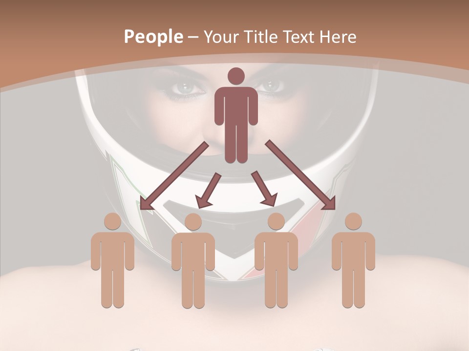 Female Sensual Beautiful PowerPoint Template