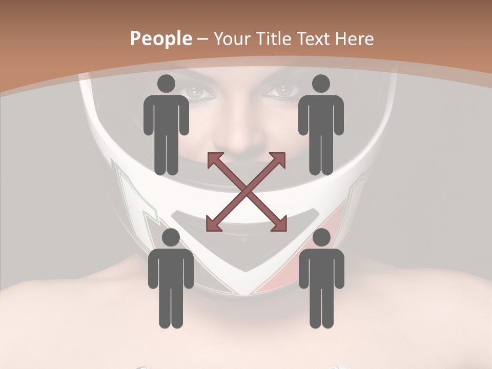 Female Sensual Beautiful PowerPoint Template