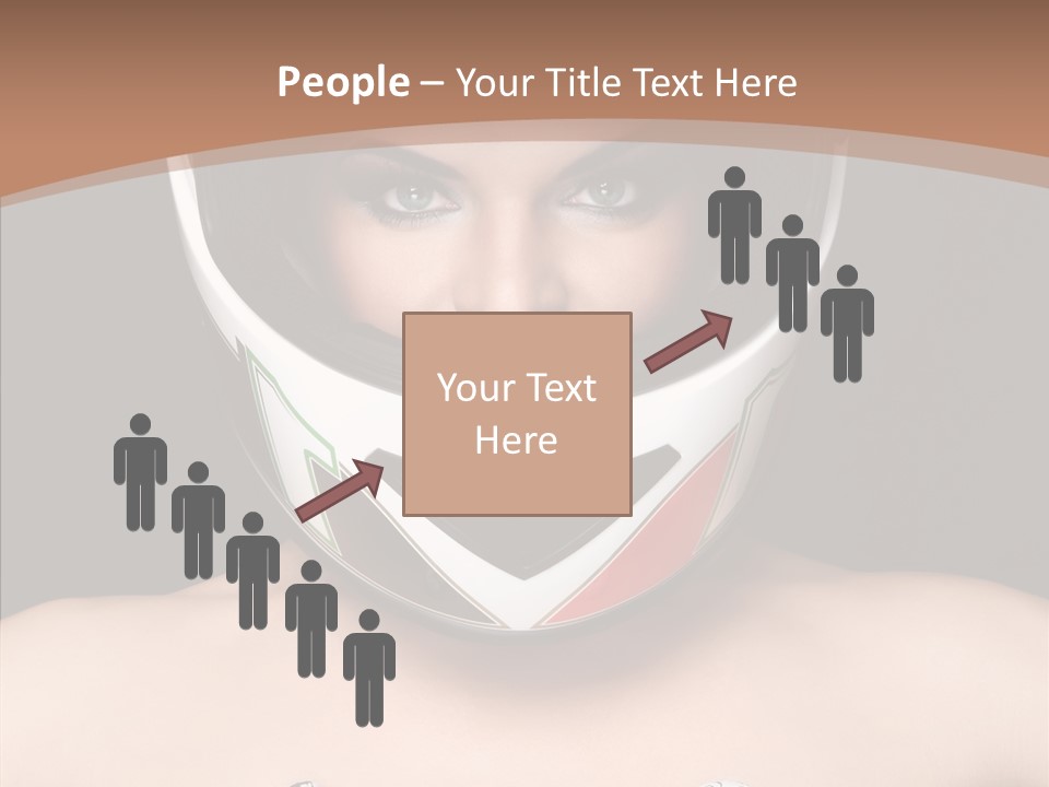 Female Sensual Beautiful PowerPoint Template