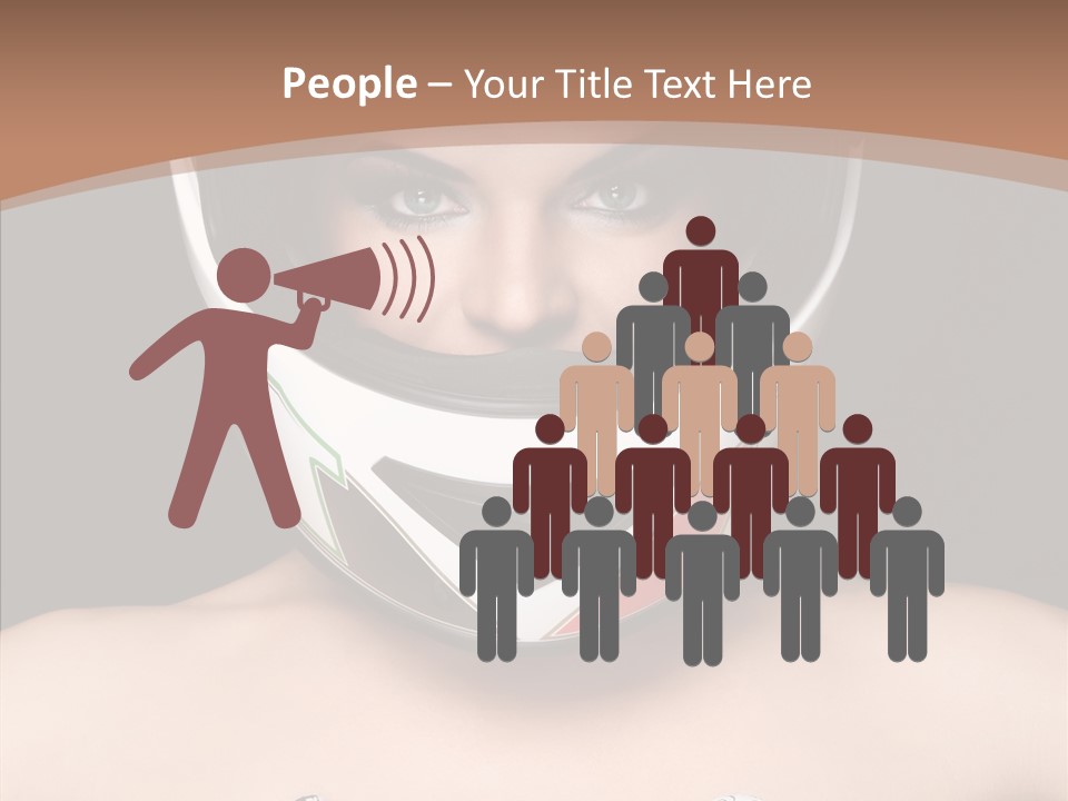 Female Sensual Beautiful PowerPoint Template