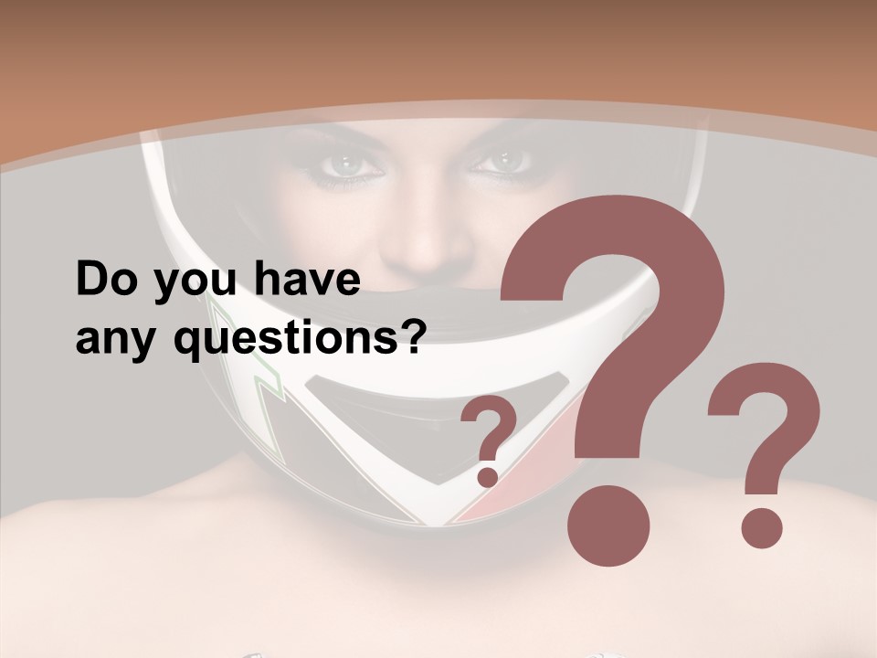 Female Sensual Beautiful PowerPoint Template