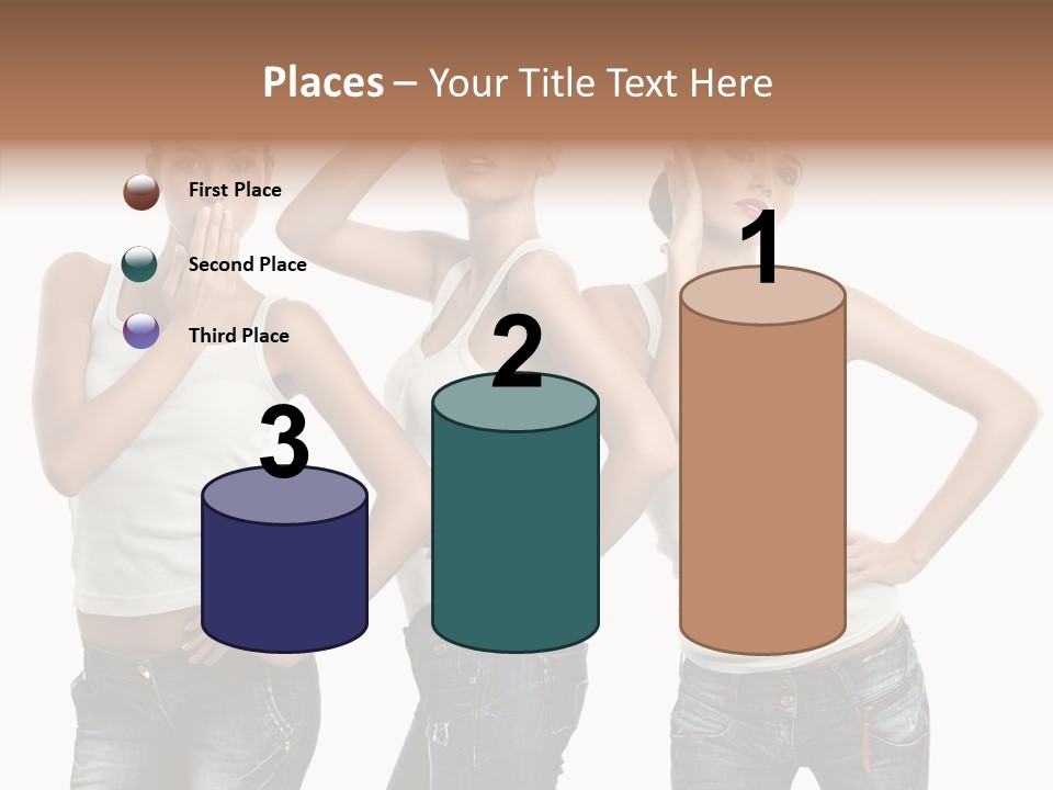 Face Teeth Casual PowerPoint Template