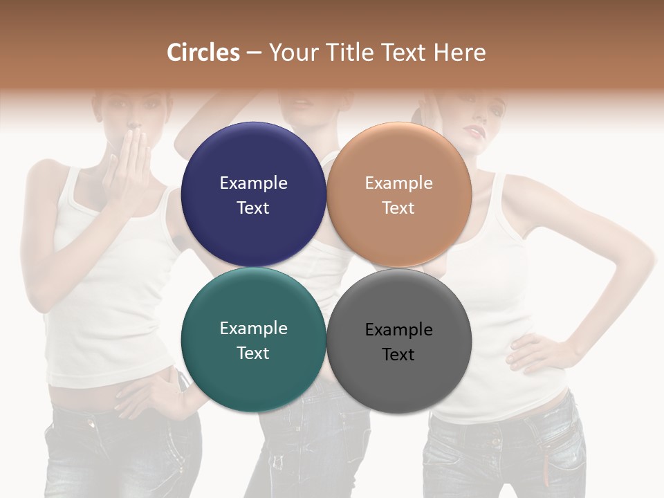 Face Teeth Casual PowerPoint Template