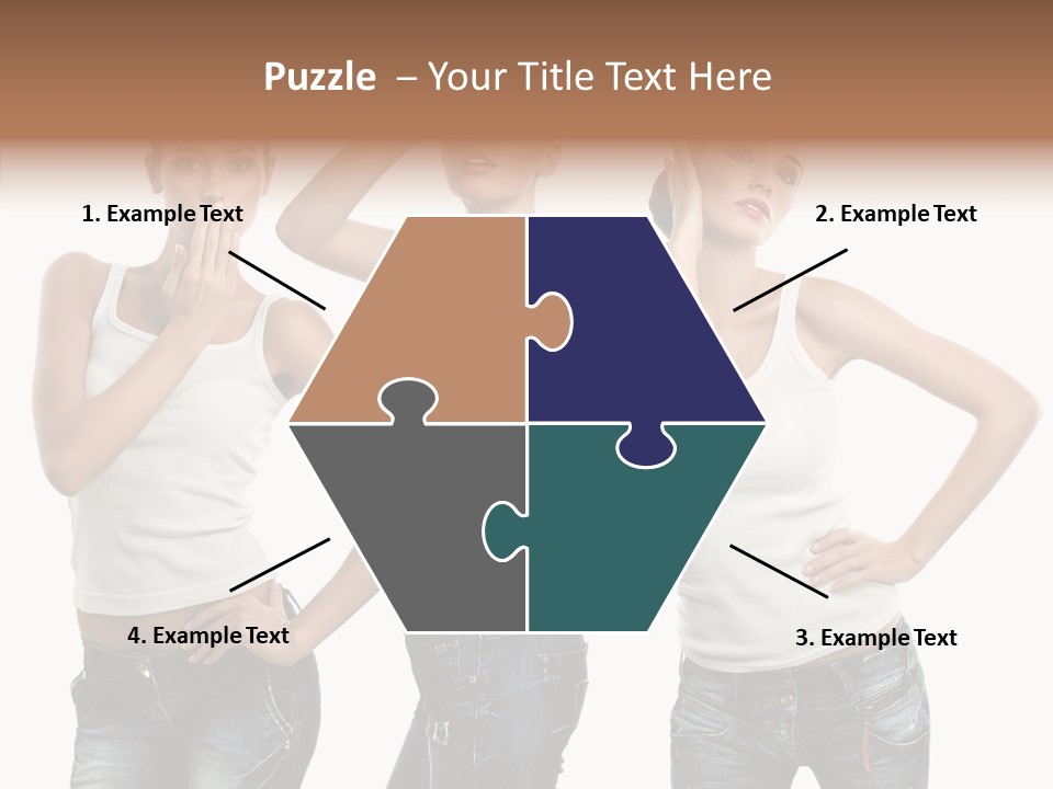 Face Teeth Casual PowerPoint Template