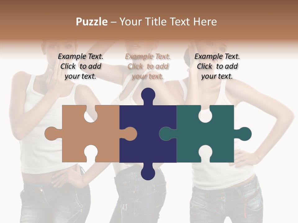 Face Teeth Casual PowerPoint Template