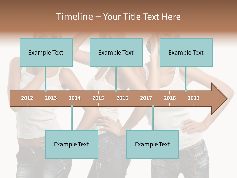 Face Teeth Casual PowerPoint Template