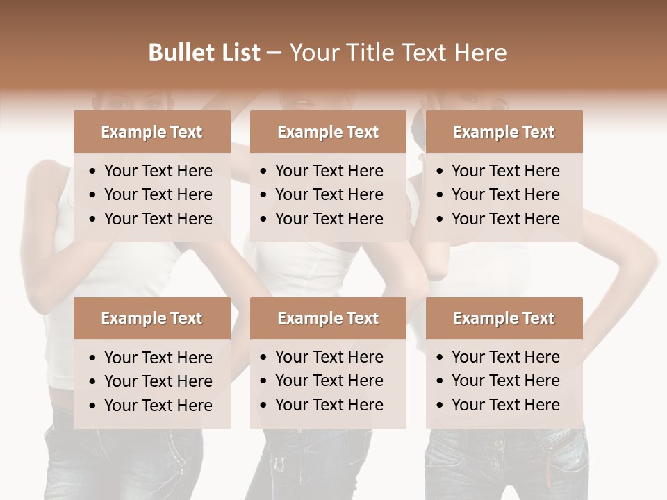 Face Teeth Casual PowerPoint Template