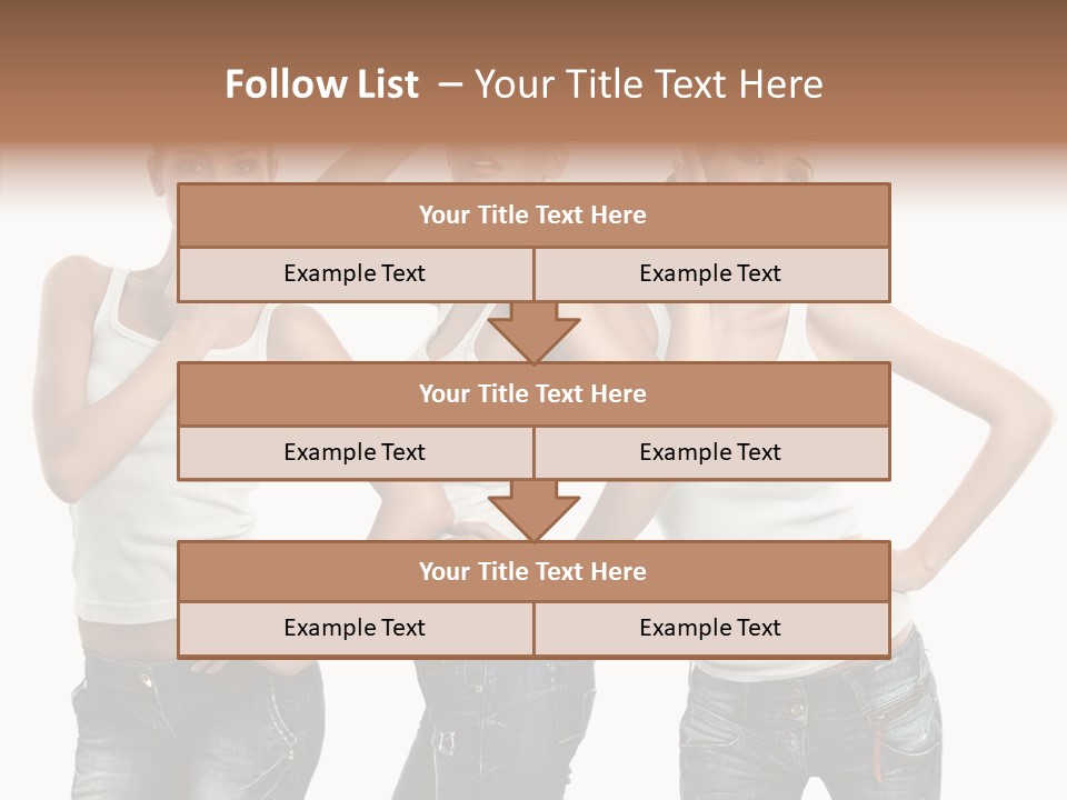 Face Teeth Casual PowerPoint Template