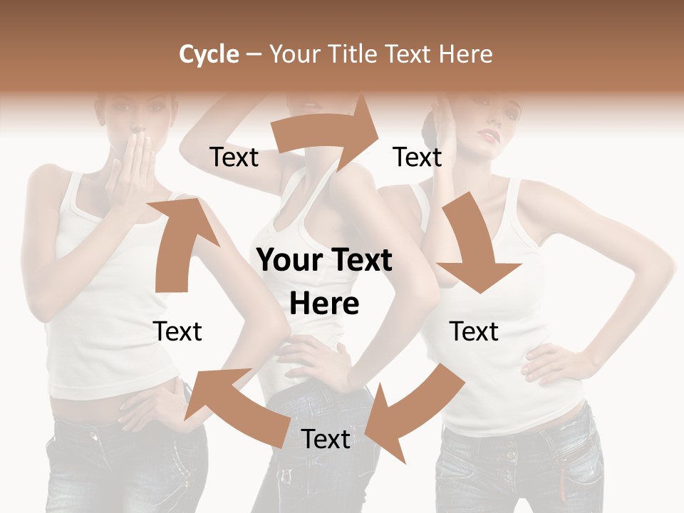 Face Teeth Casual PowerPoint Template