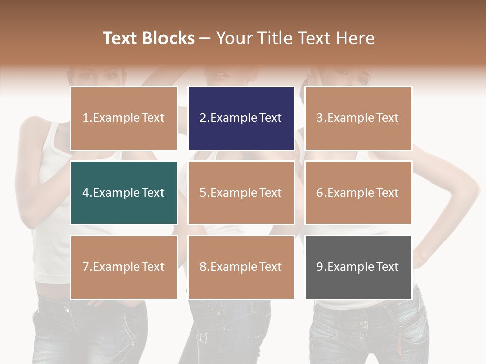 Face Teeth Casual PowerPoint Template